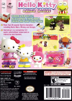 Hello Kitty - Roller Rescue box cover back